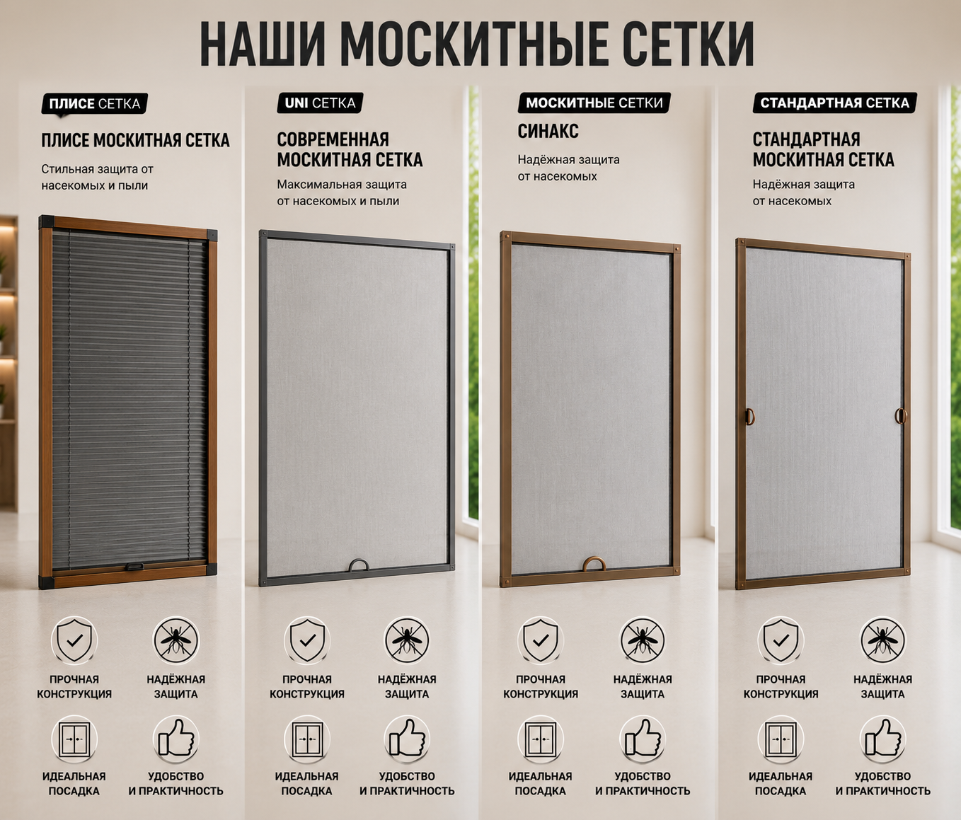 Москитные сетки